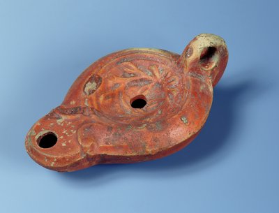 Oil lamp, from Milo by Greek